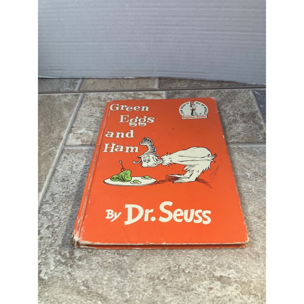 Dr Seuss Green Eggs and Ham Beginner Book Childrens Classic Read Aloud